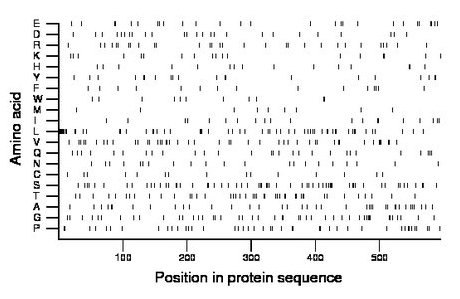 amino acid map