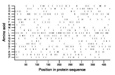 amino acid map