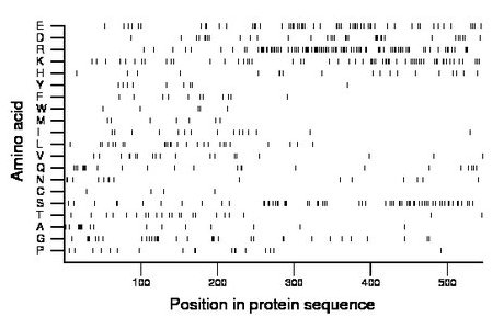 amino acid map