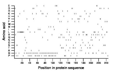 amino acid map