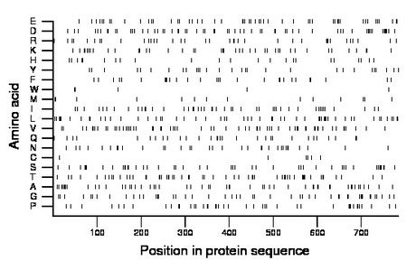 amino acid map