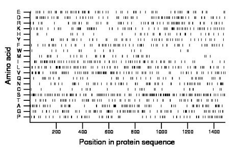 amino acid map