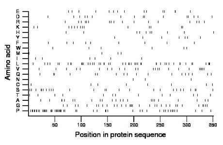 amino acid map