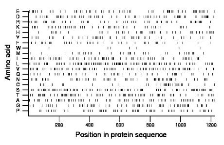 amino acid map