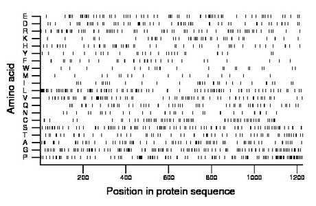 amino acid map