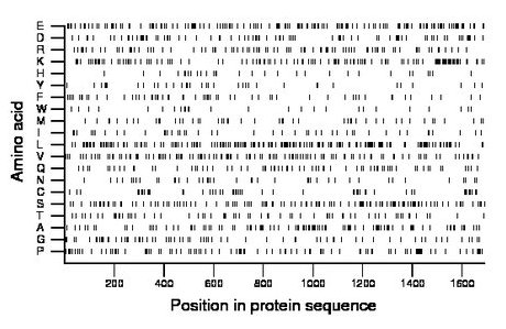 amino acid map