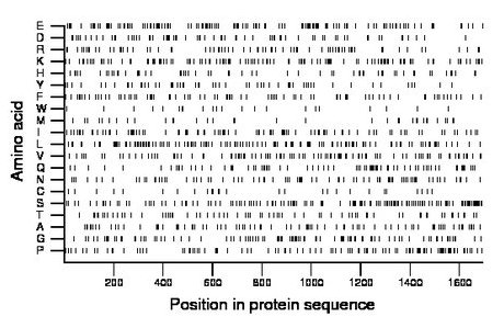 amino acid map