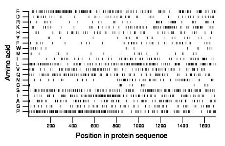 amino acid map