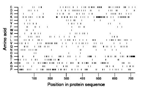 amino acid map