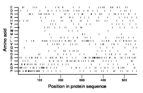 amino acid map