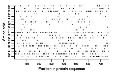 amino acid map