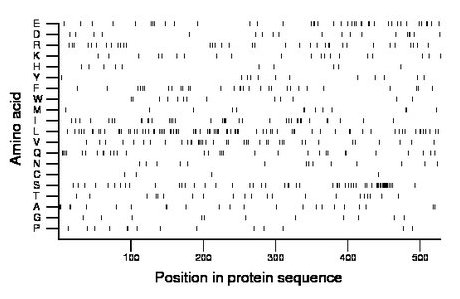 amino acid map