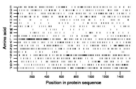 amino acid map