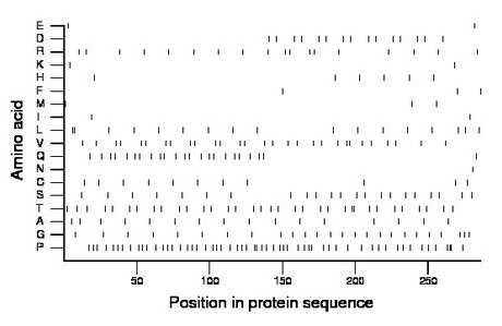 amino acid map