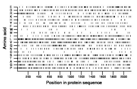 amino acid map