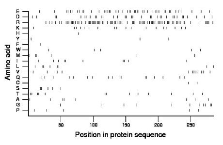 amino acid map