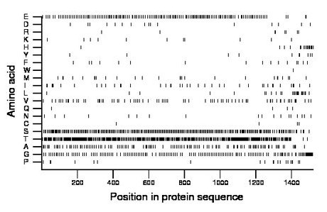 amino acid map