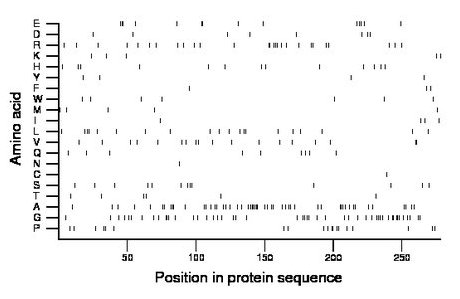 amino acid map