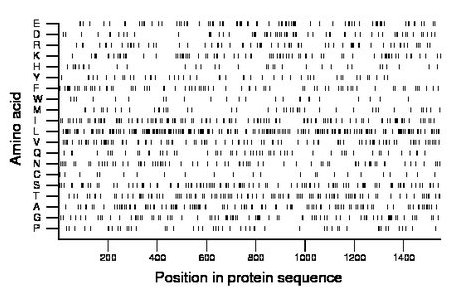 amino acid map