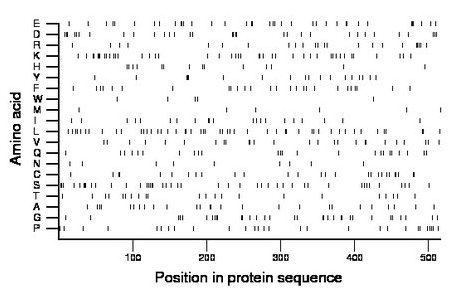 amino acid map