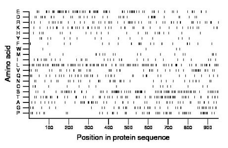 amino acid map