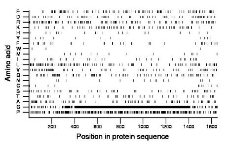 amino acid map