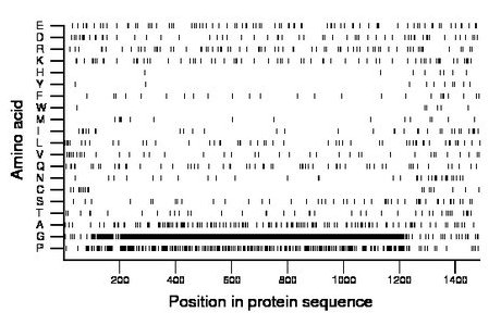 amino acid map