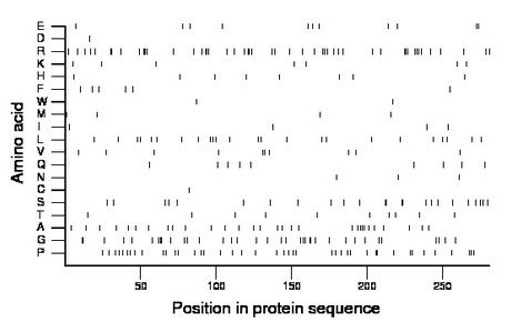 amino acid map