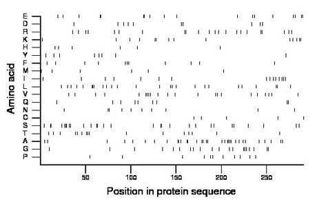 amino acid map