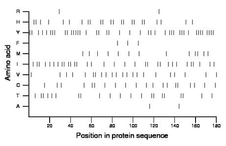 amino acid map