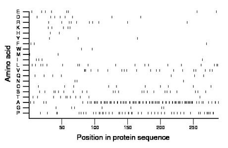 amino acid map