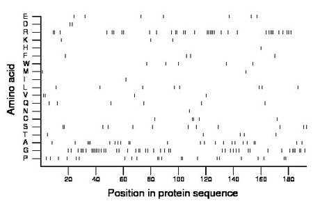 amino acid map