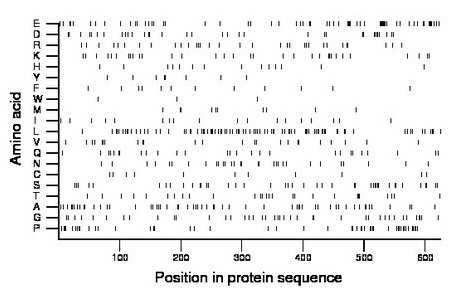 amino acid map