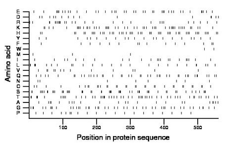 amino acid map