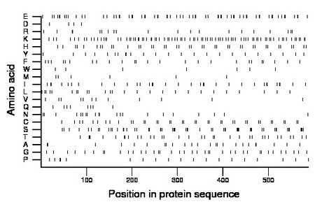 amino acid map