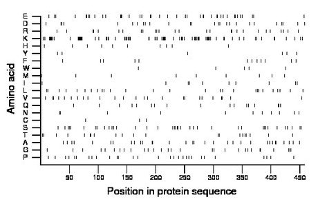 amino acid map