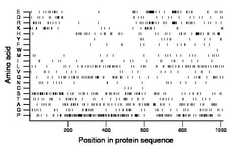 amino acid map