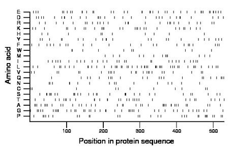 amino acid map