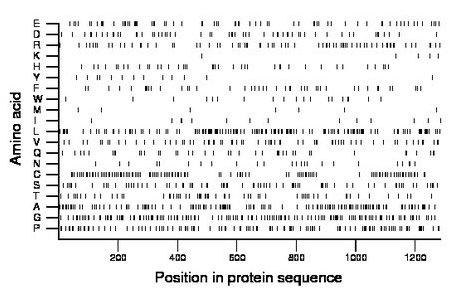 amino acid map