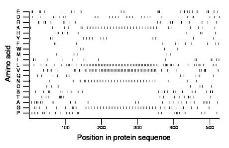 amino acid map