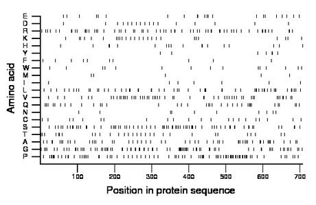 amino acid map