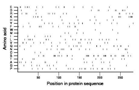 amino acid map