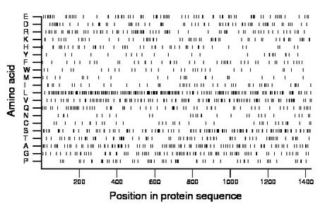 amino acid map