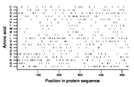 amino acid map