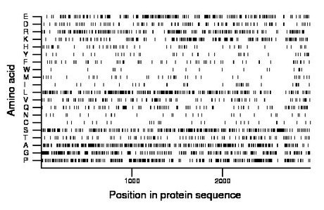 amino acid map