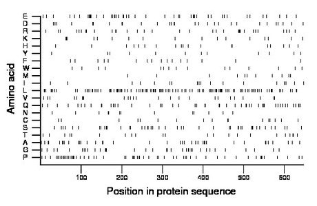 amino acid map