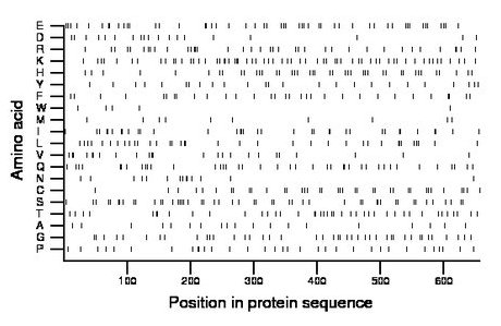 amino acid map