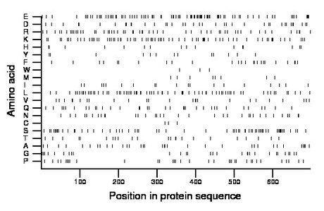 amino acid map