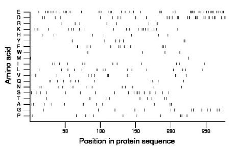 amino acid map