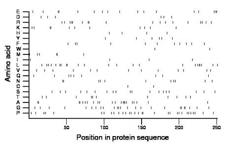 amino acid map